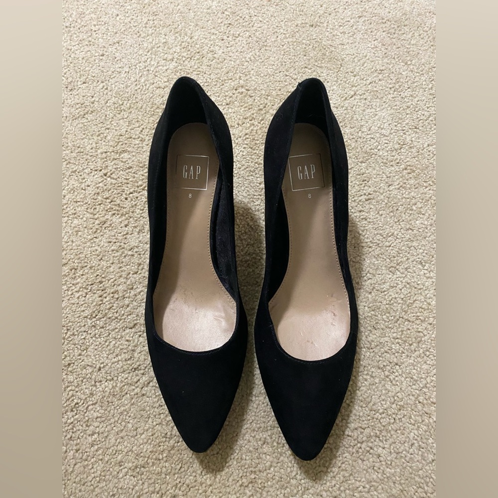 Gap heels black size 8